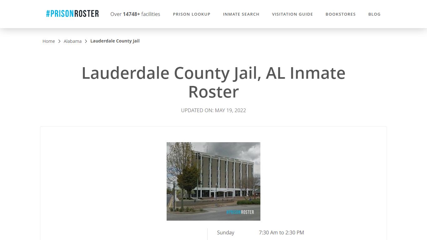 Lauderdale County Jail, AL Inmate Roster - Prisonroster